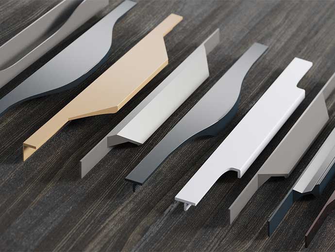 Алюминиевые ручки